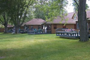 Ample space for the whole family in 2-bedroom cottages.