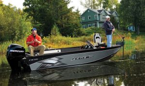 Ontario Bass Boat rentals here on Rice Lake.