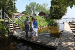 Lakeside Cottages Surrounded by Nature on Rice Lake.