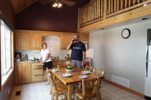 Ontario cottage rental with full kitchen